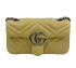 Marmont GG, 1.200&euro;, Bolso, Amarillo, Animal - Piel, Vista frontal