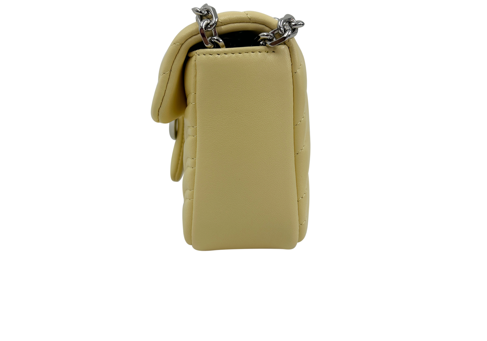 Marmont GG, 1.200&euro;, Bolso, Amarillo, Animal - Piel, Vista inferior