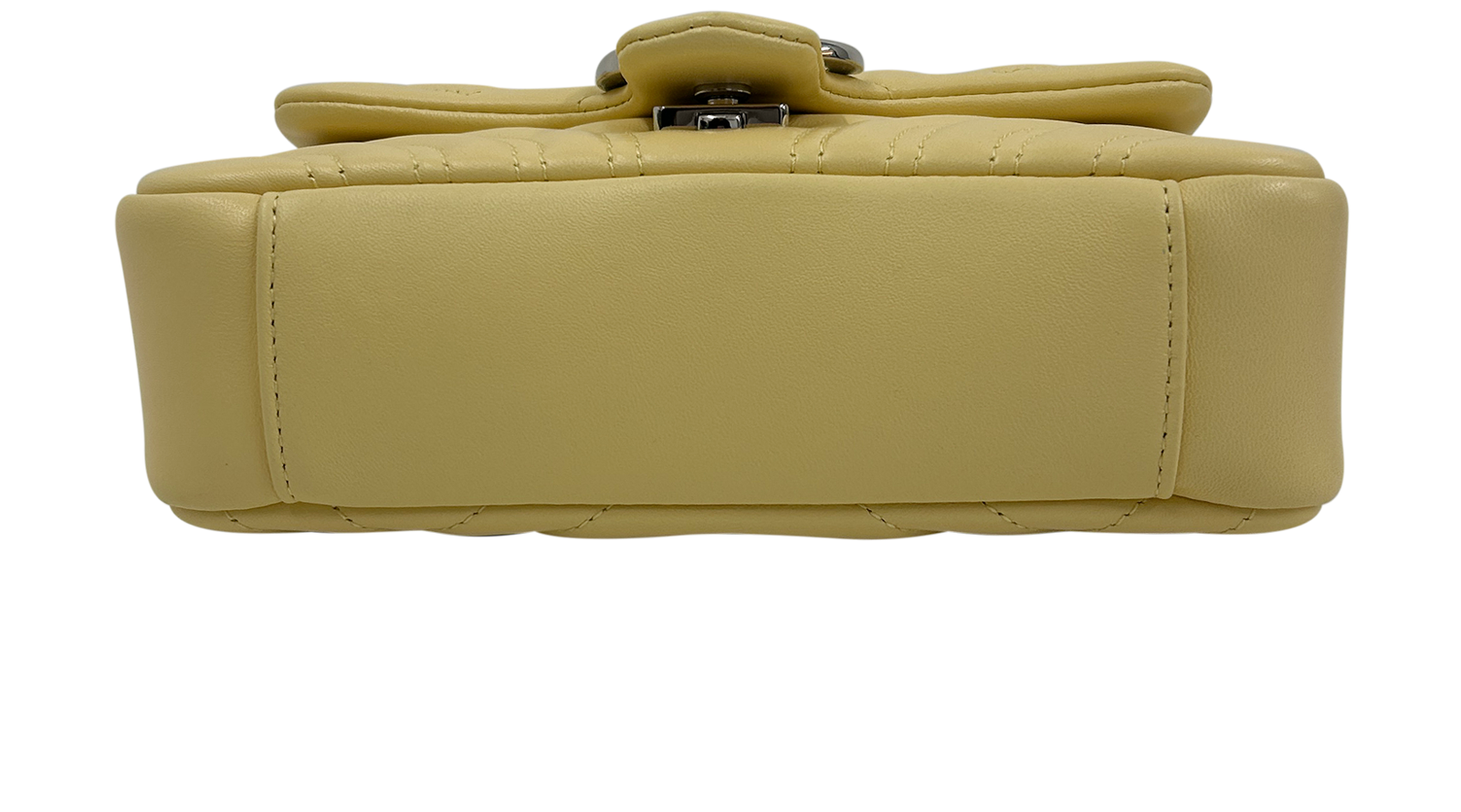 Marmont GG, 1.200&euro;, Bolso, Amarillo, Animal - Piel, Vista superior