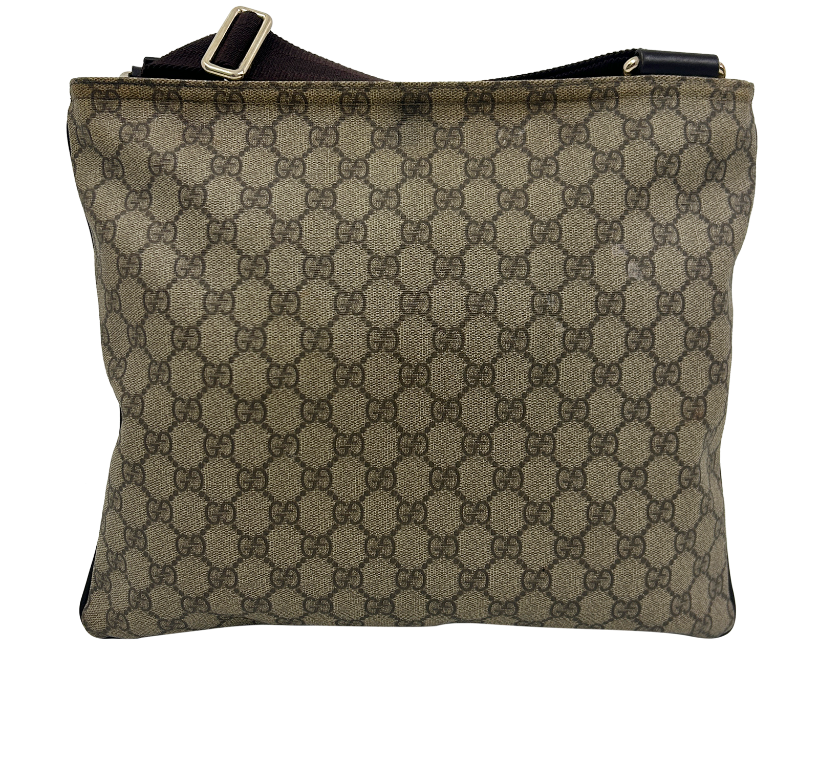 Messenger, 180&euro;, Bolso, Gris, Canvas - General, Vista trasera