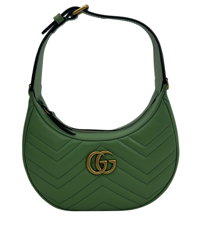 Hobo Marmot, 990&euro;, Bolso, Verde, Animal - Piel, Vista frontal