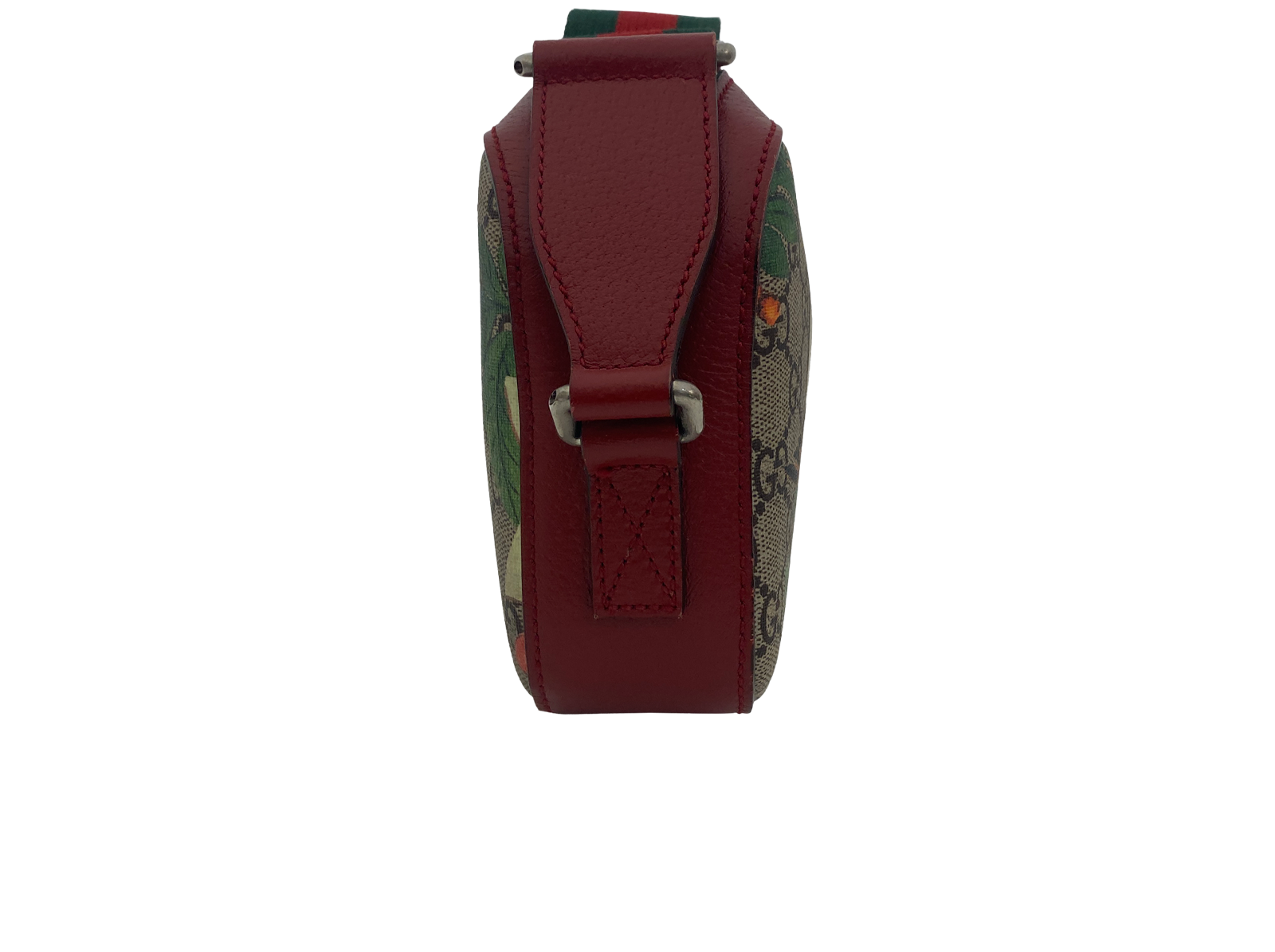 Bandolera Pájaro, 850&euro;, Bolso, Beige/Rojo, Canvas - General, Vista inferior