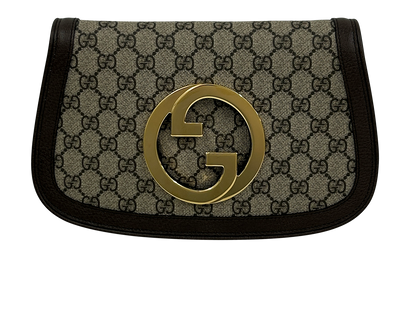 Blonde Small Bandolera, 1.900€, Bolso, Beige, Canvas - General, Vista frontal