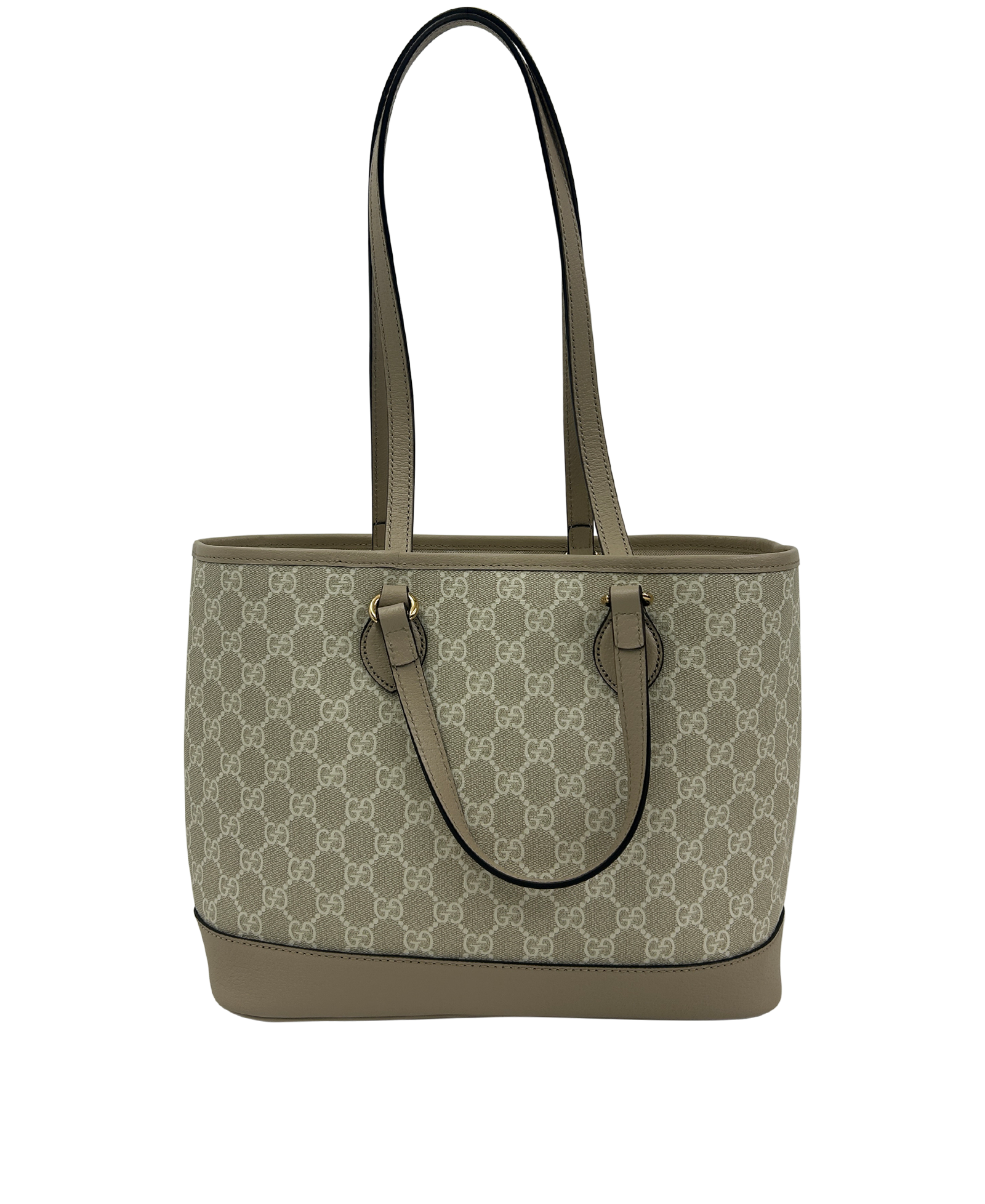 Tote Double G Medium, 1.400&euro;, Bolso, Beige, Canvas - General, Vista trasera