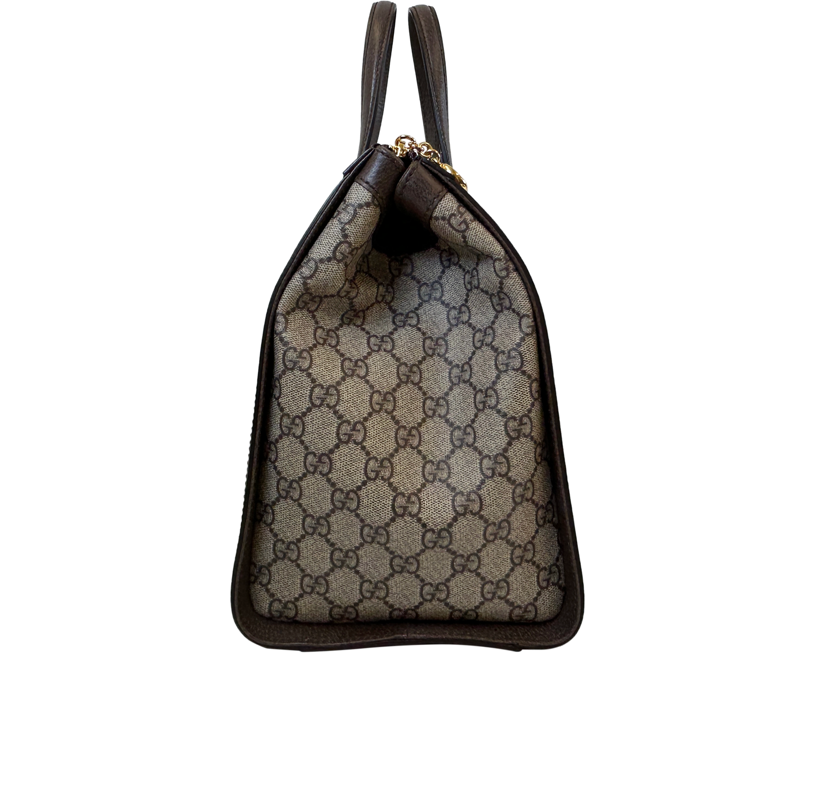 Tote Ophidia, 1.300&euro;, Bolso, Beige/Marrón, Canvas - General, Vista lateral