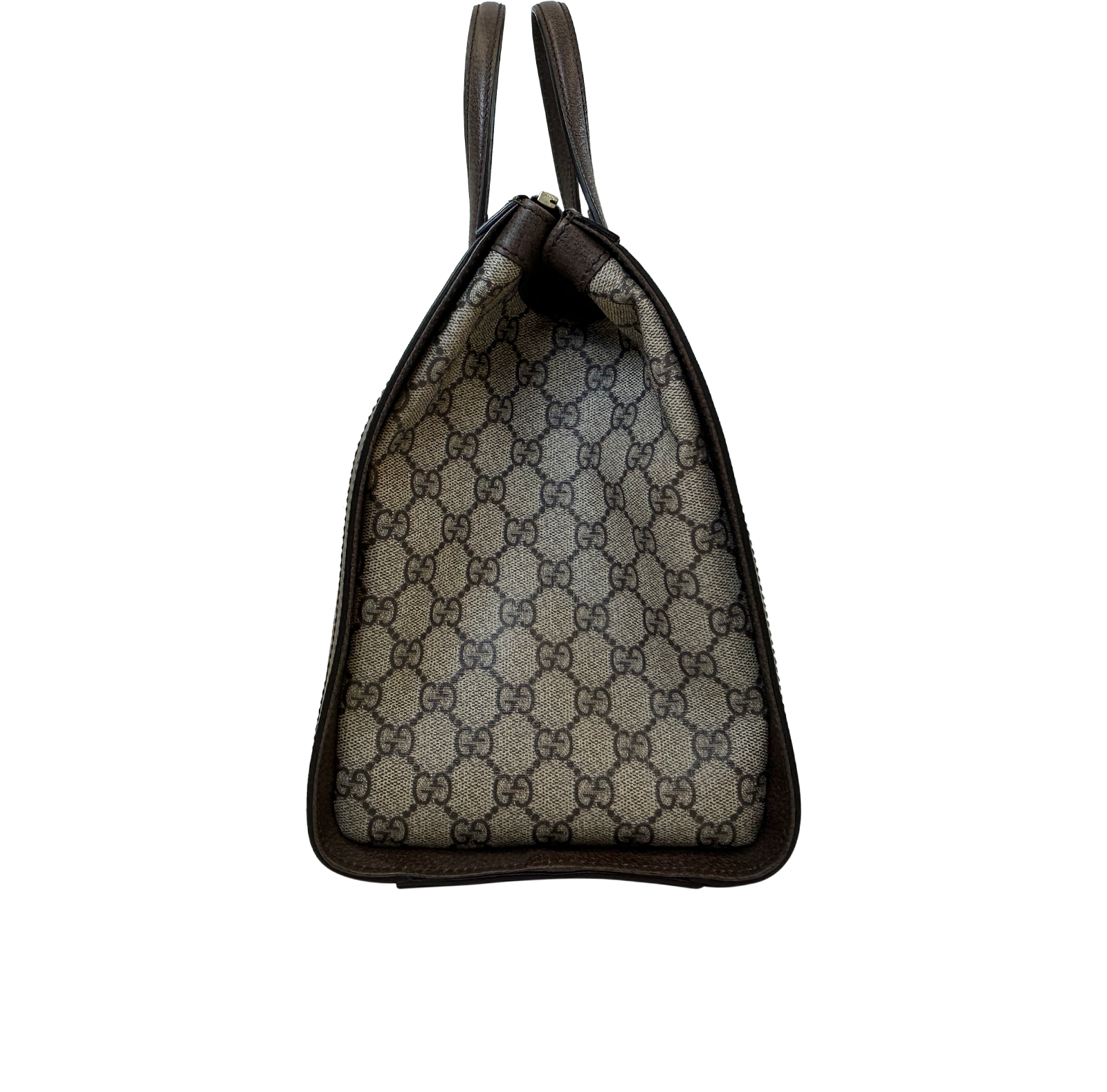 Tote Ophidia, 1.300&euro;, Bolso, Beige/Marrón, Canvas - General, Vista inferior