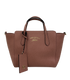 Swing mini tote, 510&euro;, Bolso, Rosa, Animal - Piel, Vista frontal