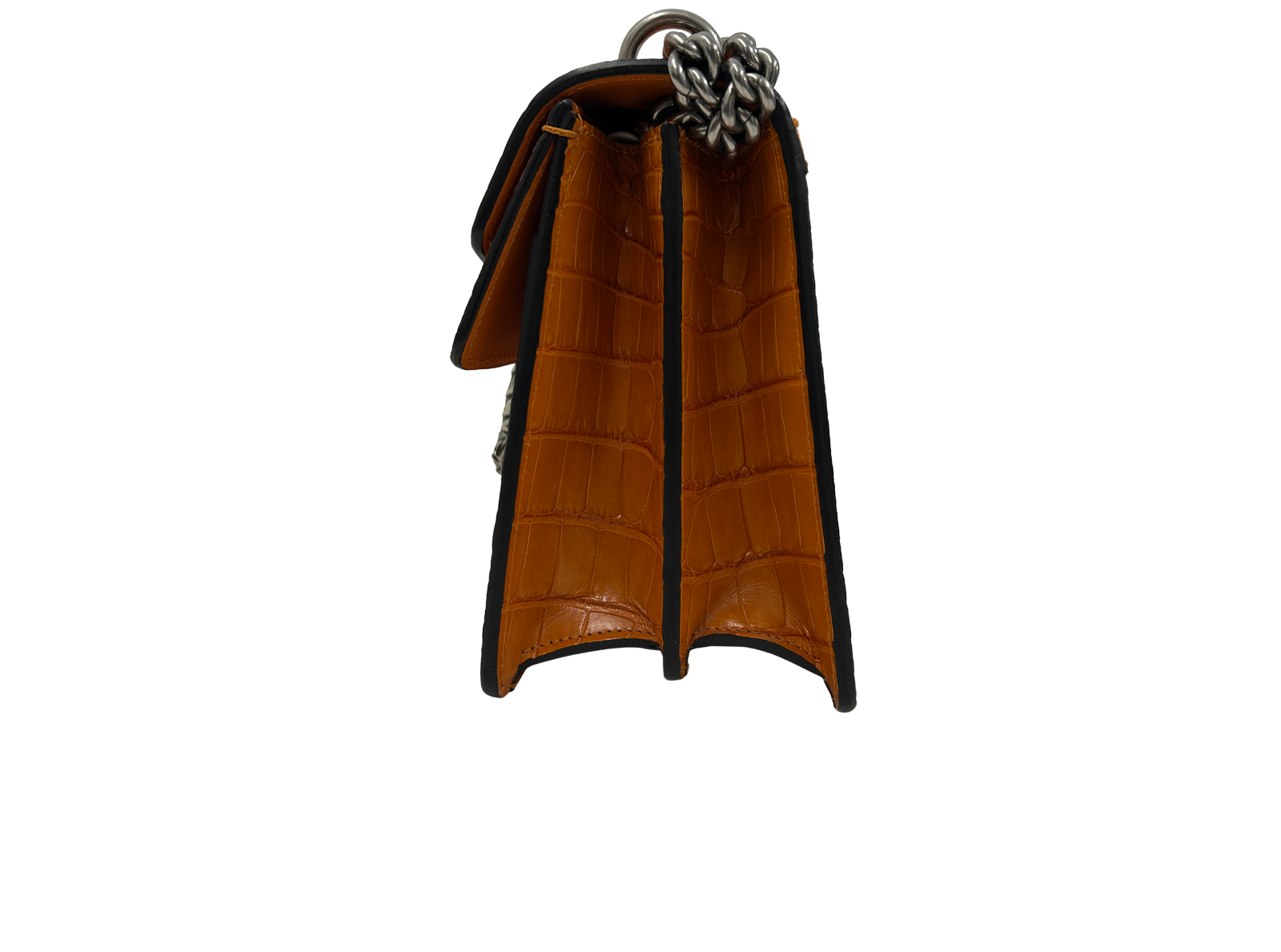 Dionysus, 3.900&euro;, Bolso, Naranja, Animal - Cocodrilo, Vista inferior