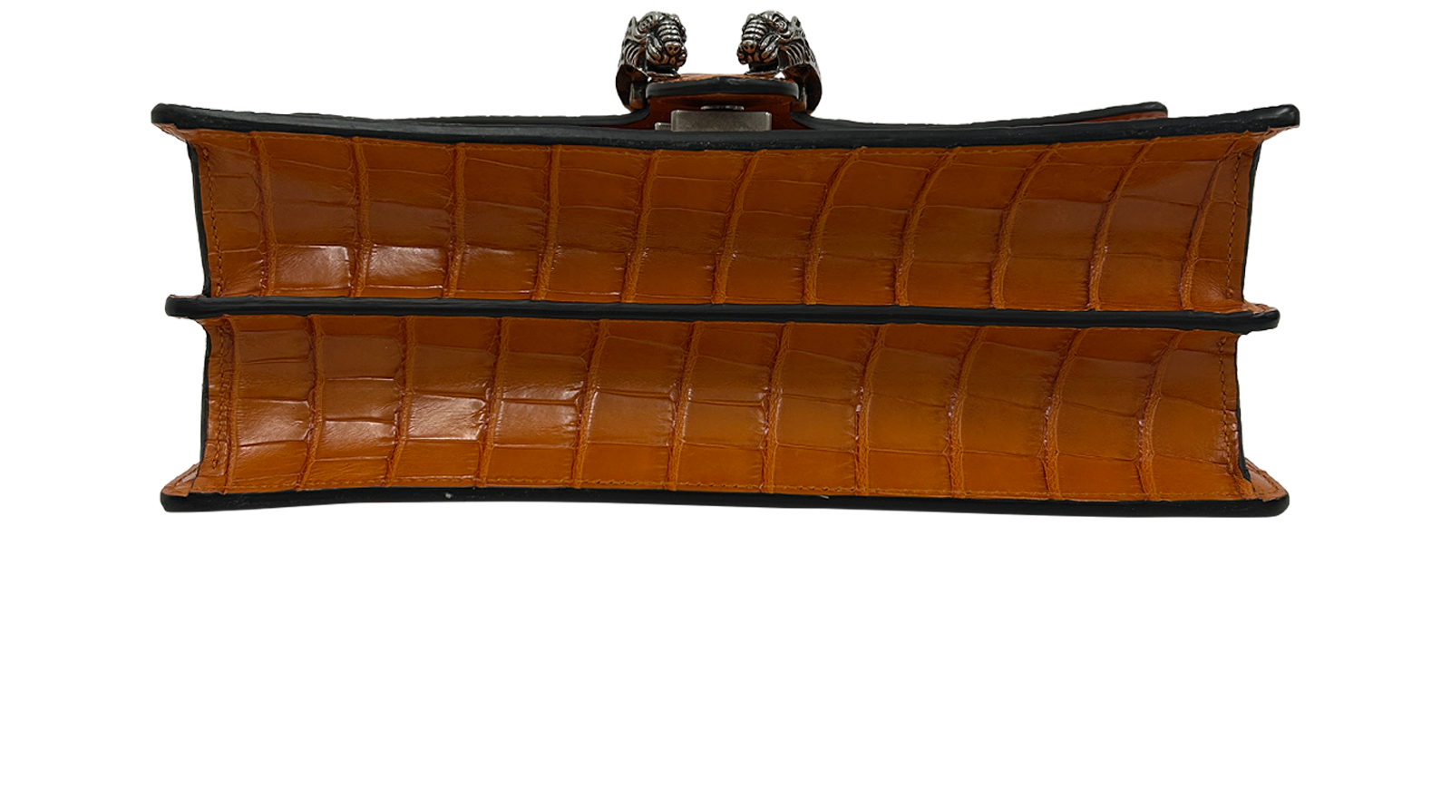 Dionysus, 3.900&euro;, Bolso, Naranja, Animal - Cocodrilo, Vista superior