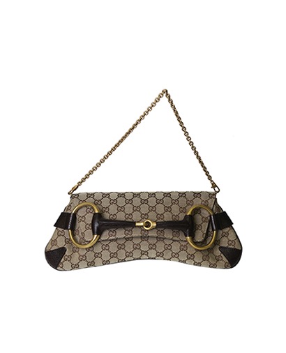 Pochette Horsebit, 220&euro;, Marrón, Vista frontal
