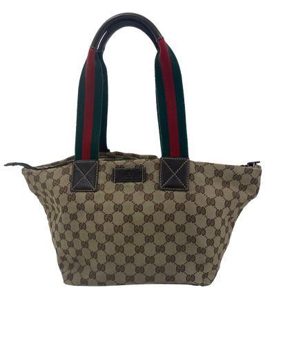 Shelly Shopper, 380&euro;, Bolso, Beige, Lona - General, Vista frontal