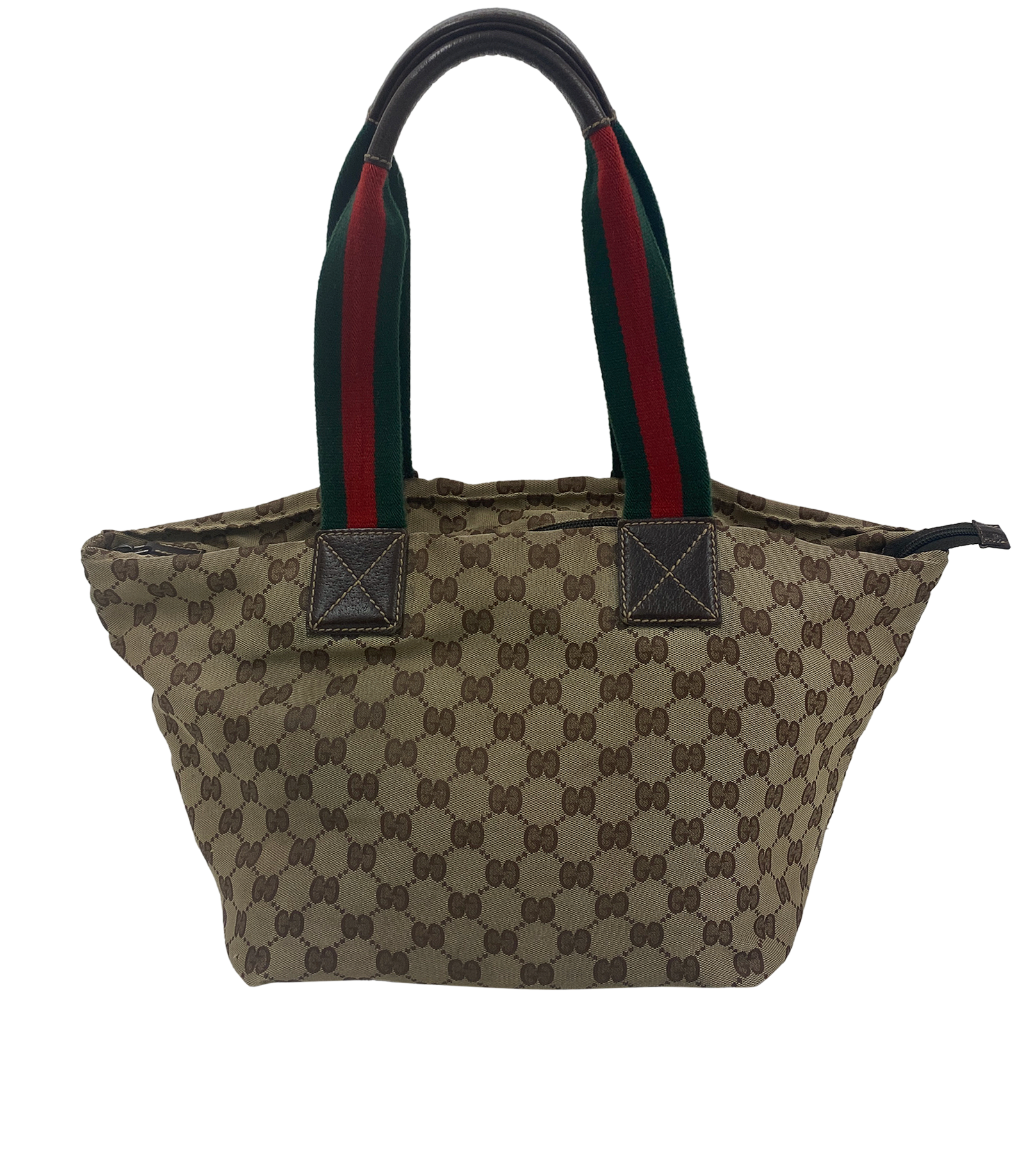 Shelly Shopper, 380&euro;, Bolso, Beige, Lona - General, Vista trasera