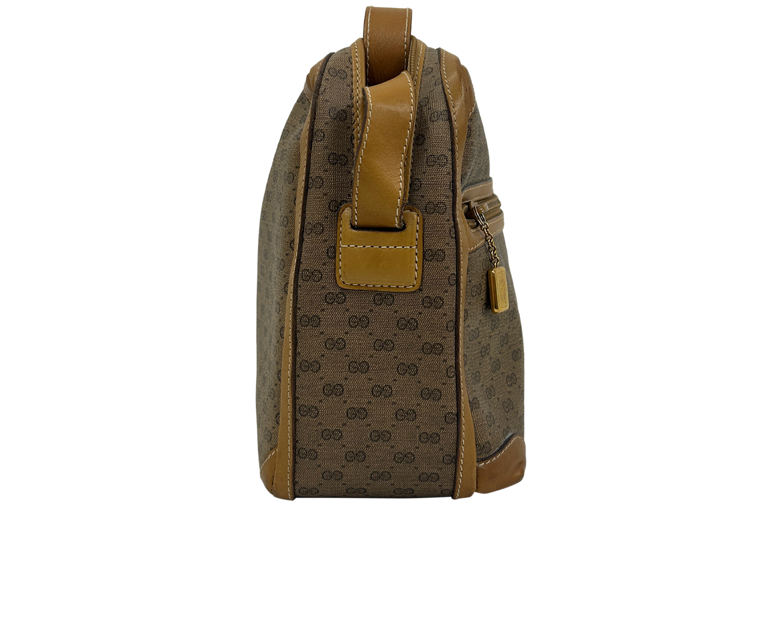 Bandolera Vintage Camera, 100&euro;, Bolso, Beige, Canvas - General, Vista lateral