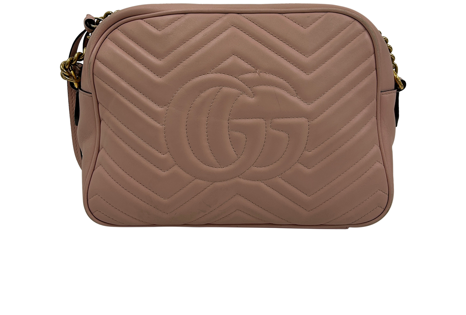 Marmont Camera Bag, 420&euro;, Bolso, Rosa, Animal - Piel, Vista trasera