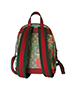 Monogram Tian Animal Print Mochila, vista trasera