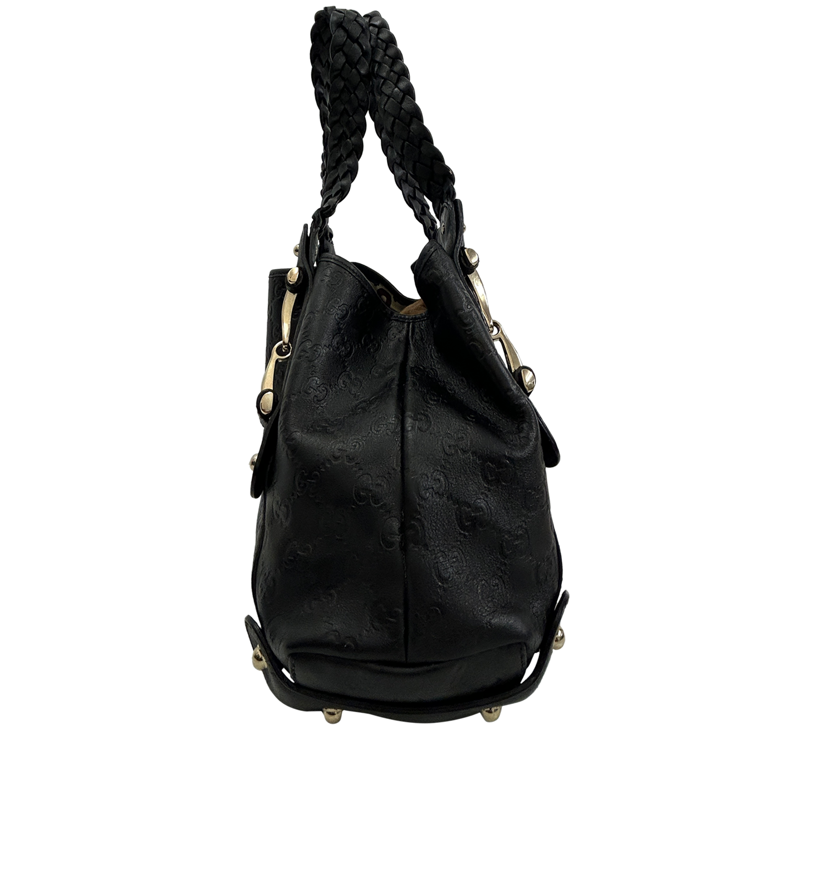 Tote Pelham, 690&euro;, Bolso, Negro, Animal - Piel, Vista lateral