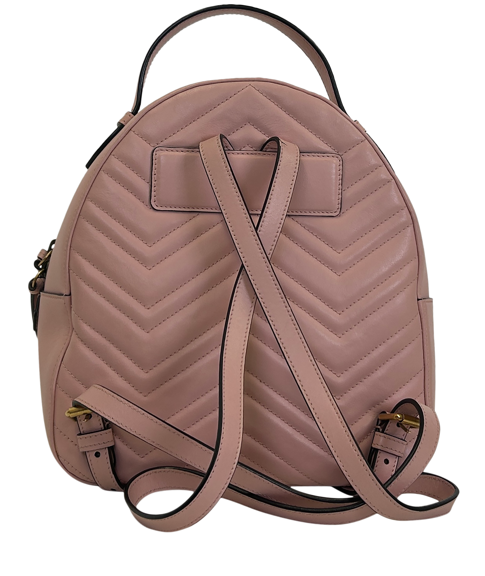 Mochila Marmont, 690&euro;, Bolso, Rosa, Animal - Piel, Vista trasera