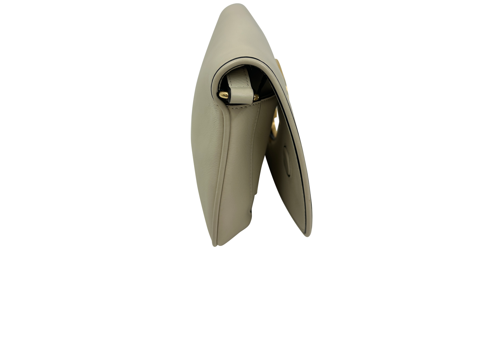 Blondie Bandolera, 1.600&euro;, Bolso, Beige, Animal - Piel, Vista lateral