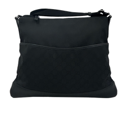 Bandolera, Tejido, Piel, Negro,GG, 374411,4*