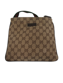 Messenger Unisex, Tejido GG, Beige, 146309, DB, 4