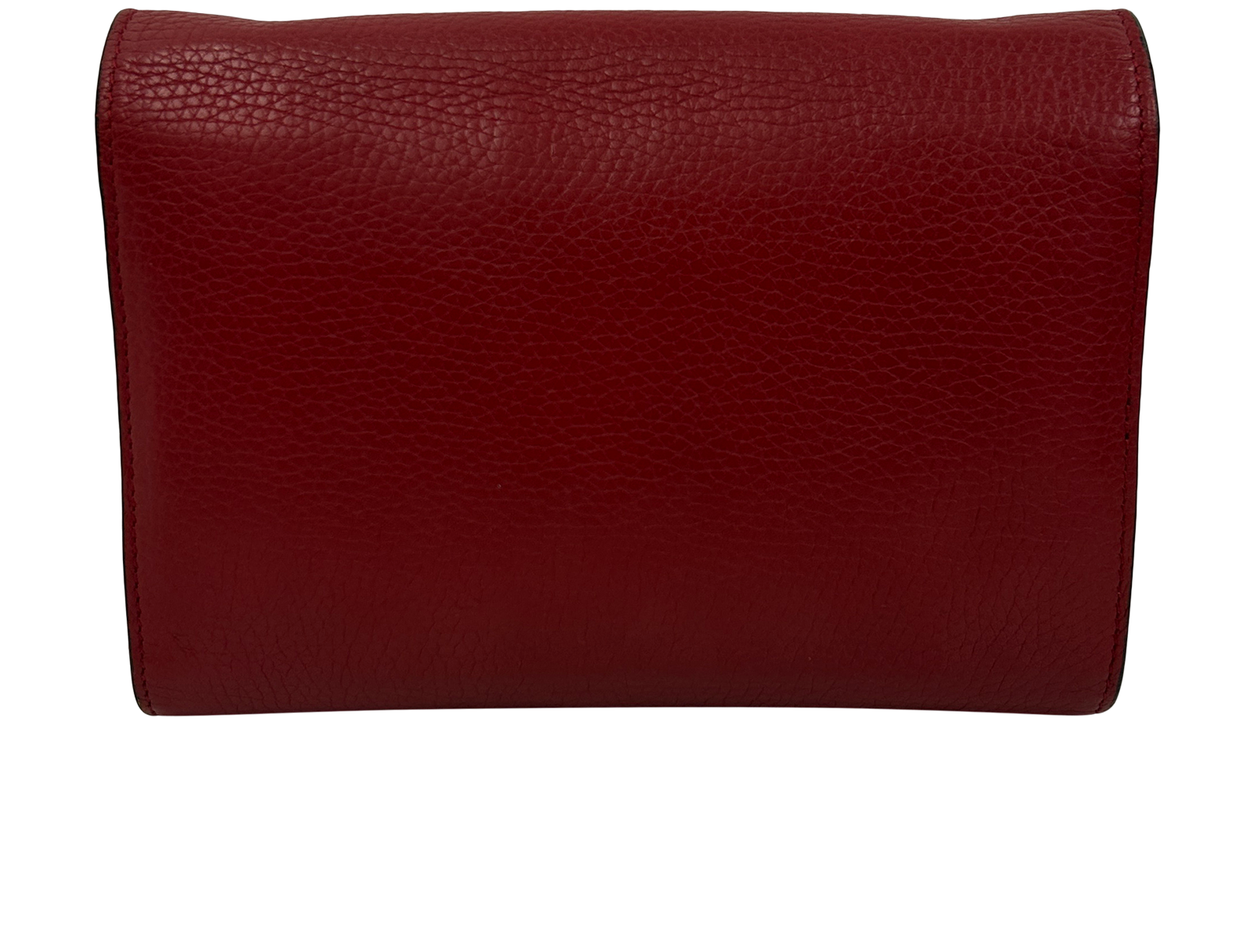 Marmont Wallet On Chain, 620&euro;, Bolso, Rojo, Animal - Piel, Vista trasera