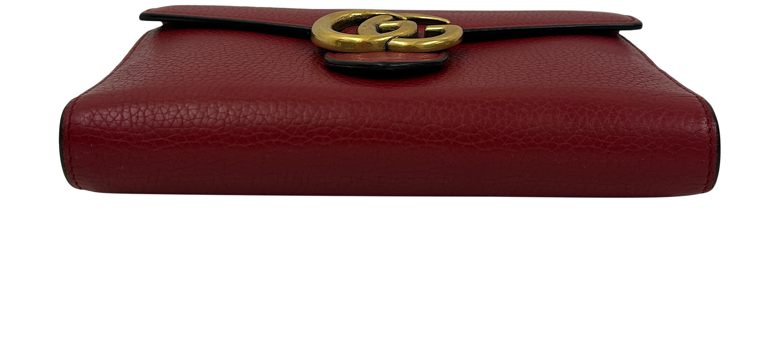 Marmont Wallet On Chain, 620&euro;, Bolso, Rojo, Animal - Piel, Vista superior