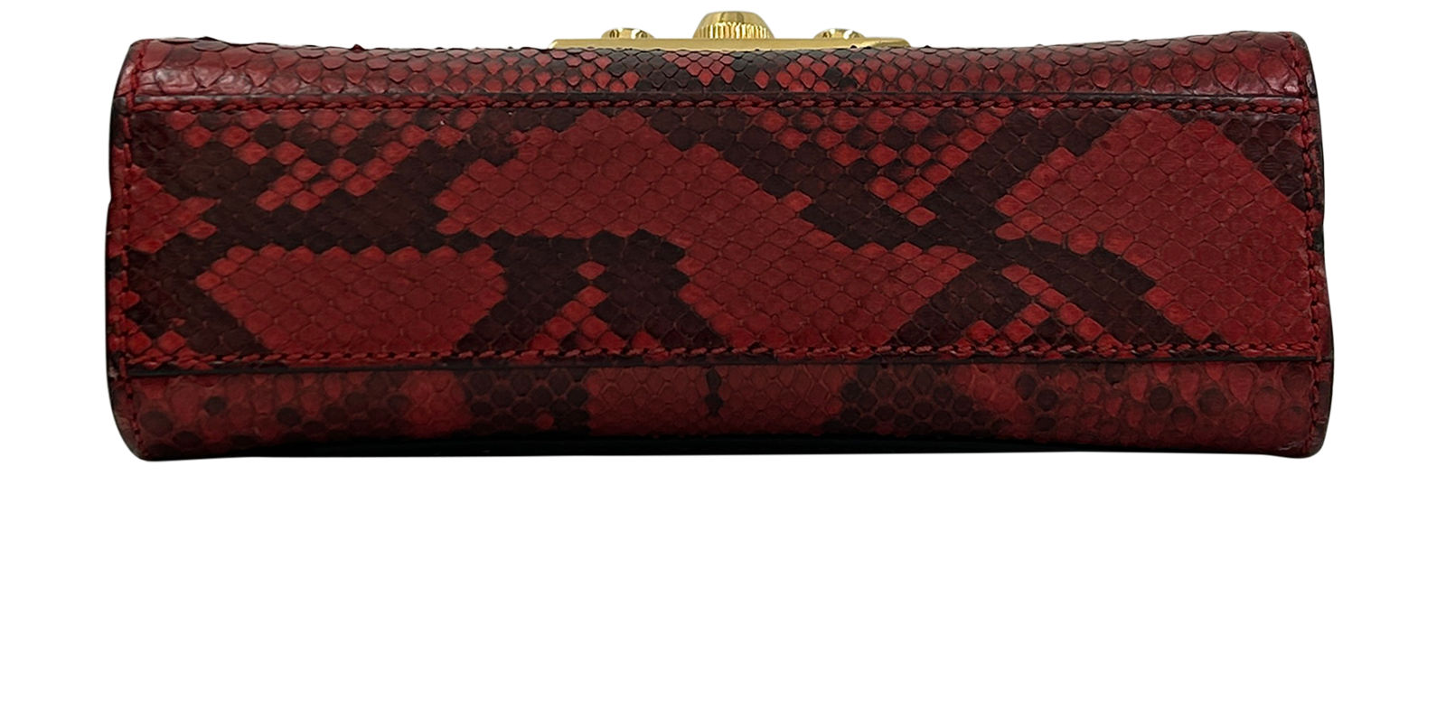 Padlock, 650&euro;, Bolso, Rojo, Animal - Pitón, Vista superior