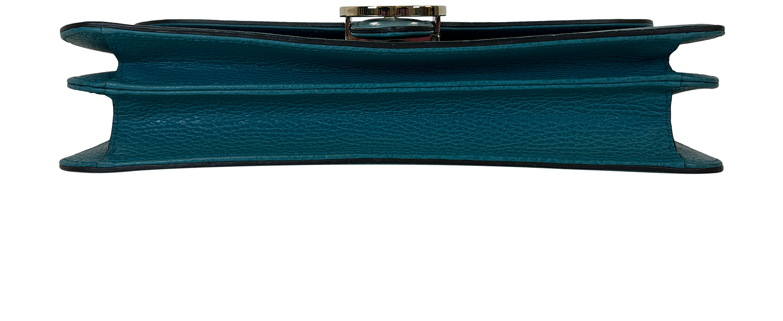 Bandolera Interlocking, 790&euro;, Bolso, Azul, Animal - Piel, Vista superior