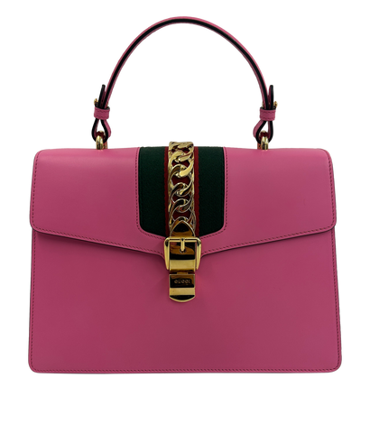 Sylvie, 990&euro;, Bolso, Rosa, Animal - Piel, Vista frontal