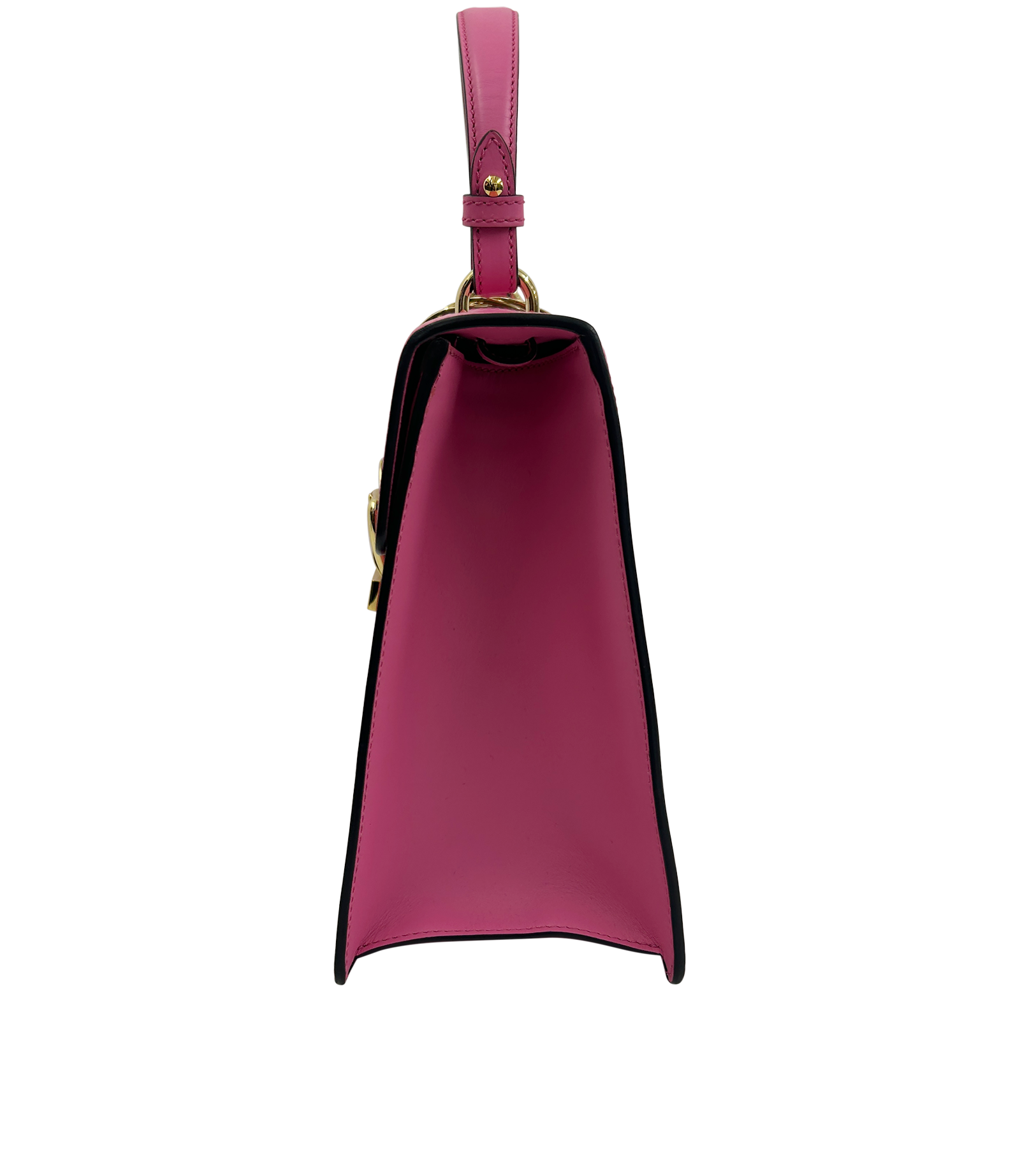 Sylvie, 990&euro;, Bolso, Rosa, Animal - Piel, Vista inferior