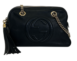 Soho Disco Al Hombro, Piel, Negro,308983,3*