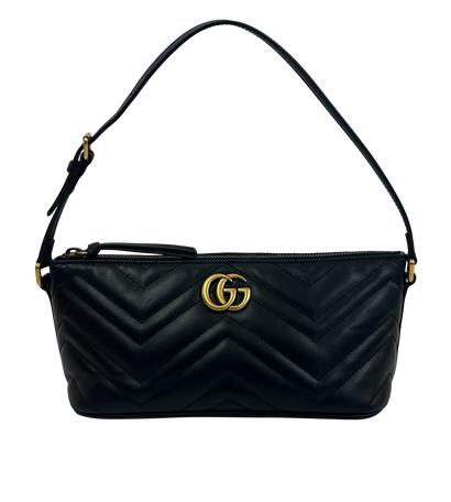 Shoulder Marmot, 790&euro;, Bolso, Negro, Animal - Piel, Vista frontal