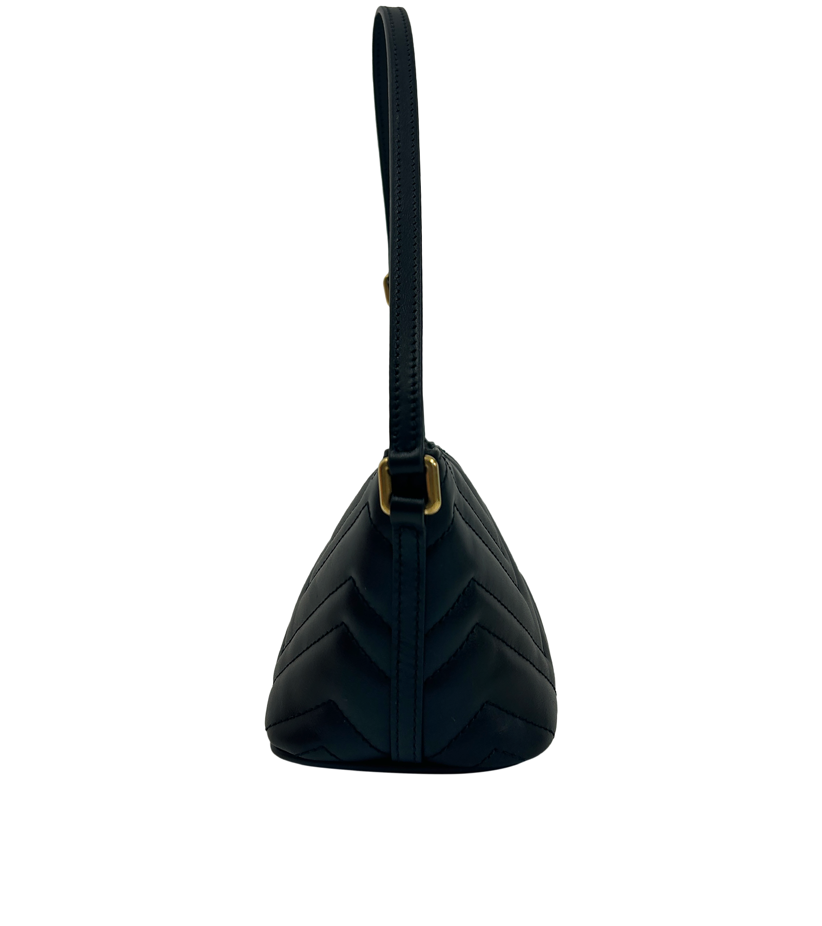 Shoulder Marmot, 790&euro;, Bolso, Negro, Animal - Piel, Vista inferior