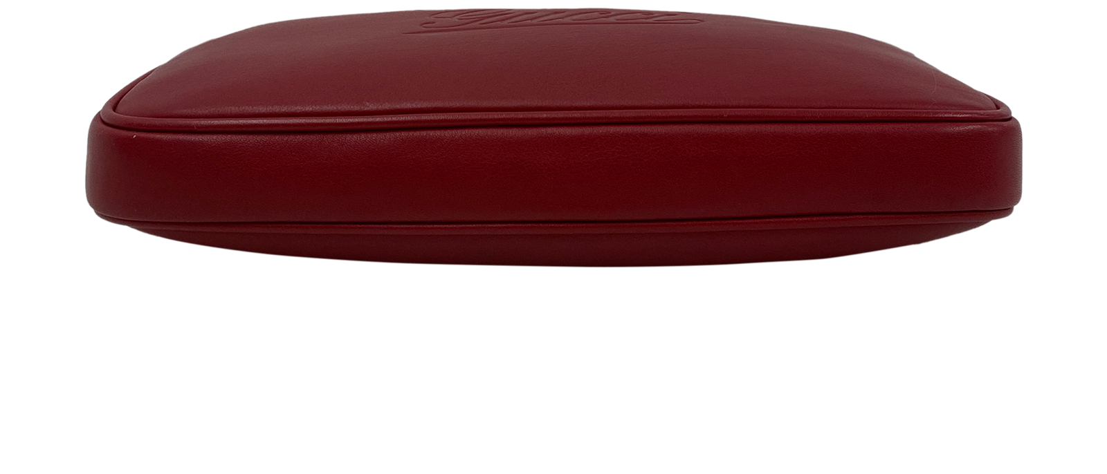 Clutch Al Hombro, 380&euro;, Bolso, Rojo, Animal - Piel, Vista superior
