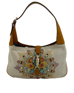 Jackie, Canvas, Beige, Bordado, 140040,3*
