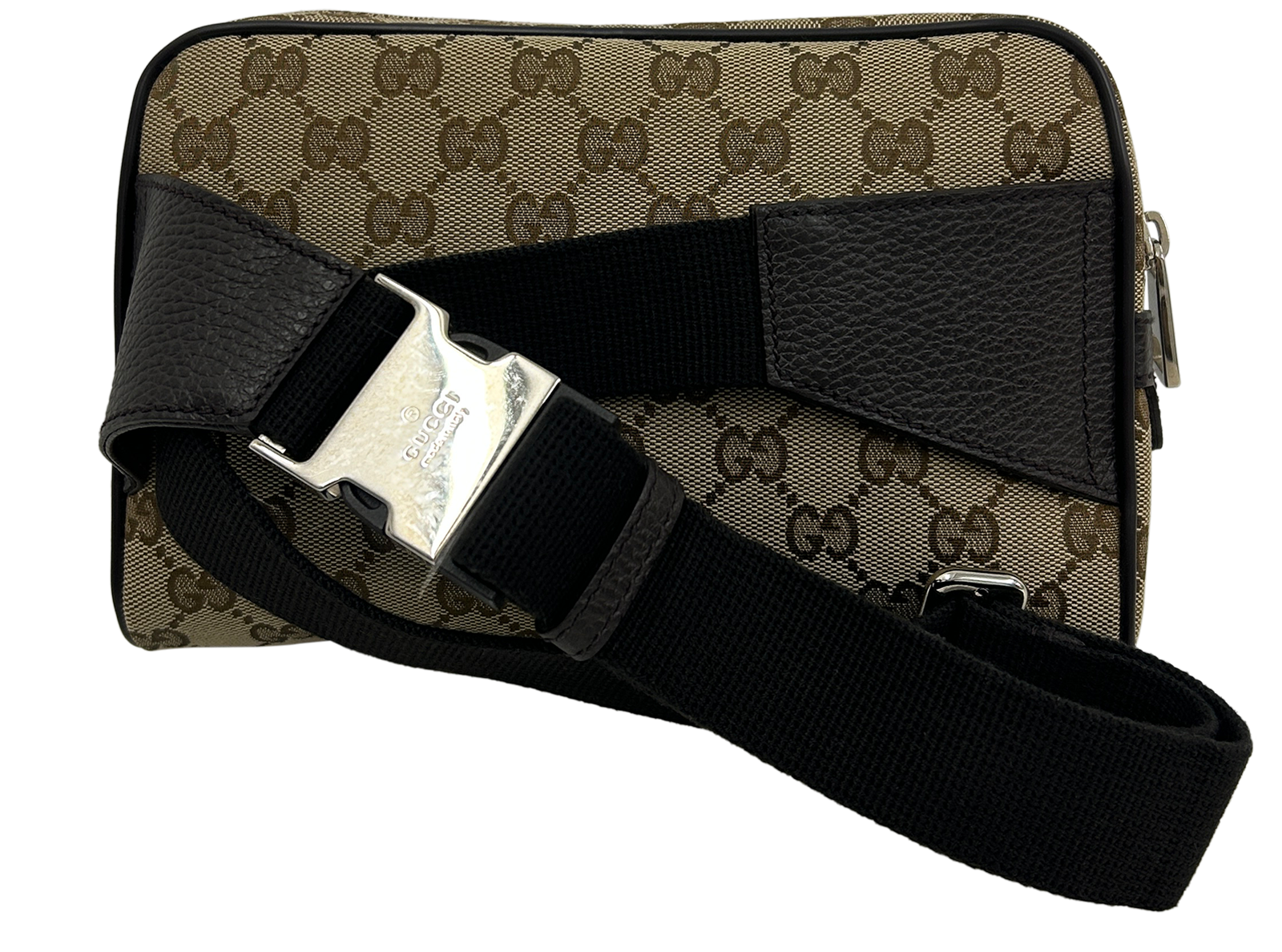 Riñonera Tejido, 460&euro;, Bolso, Marrón, Tejido - General, Vista trasera