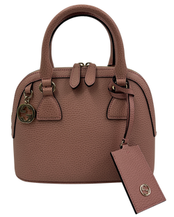 Dome Mini,Piel,Rosa,449661,Correa,Charm,4*