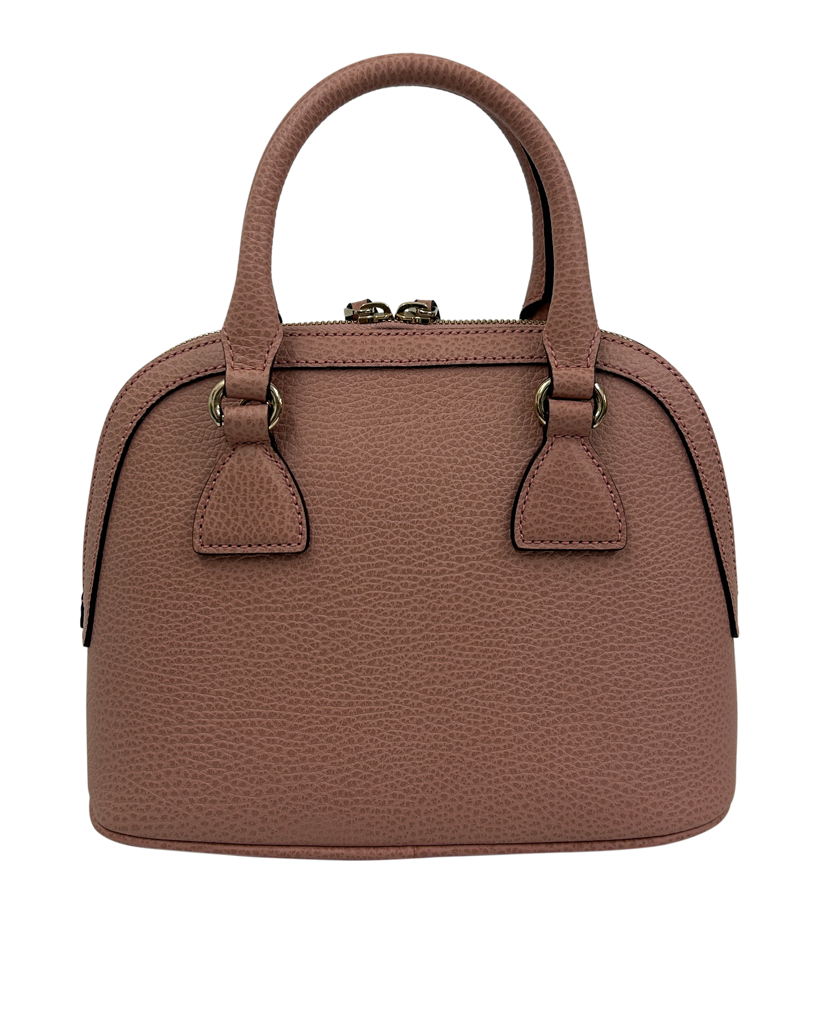 Dome Mini, 590&euro;, Bolso, Rosa, Animal - Piel, Vista trasera