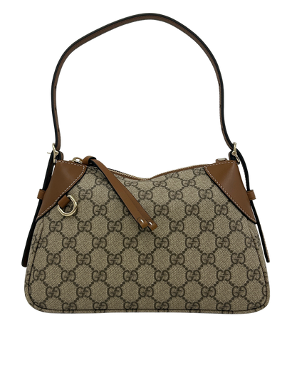 Emblem Small con Correa, 1.200&euro;, Bolso, Beige, Canvas - General, Vista frontal
