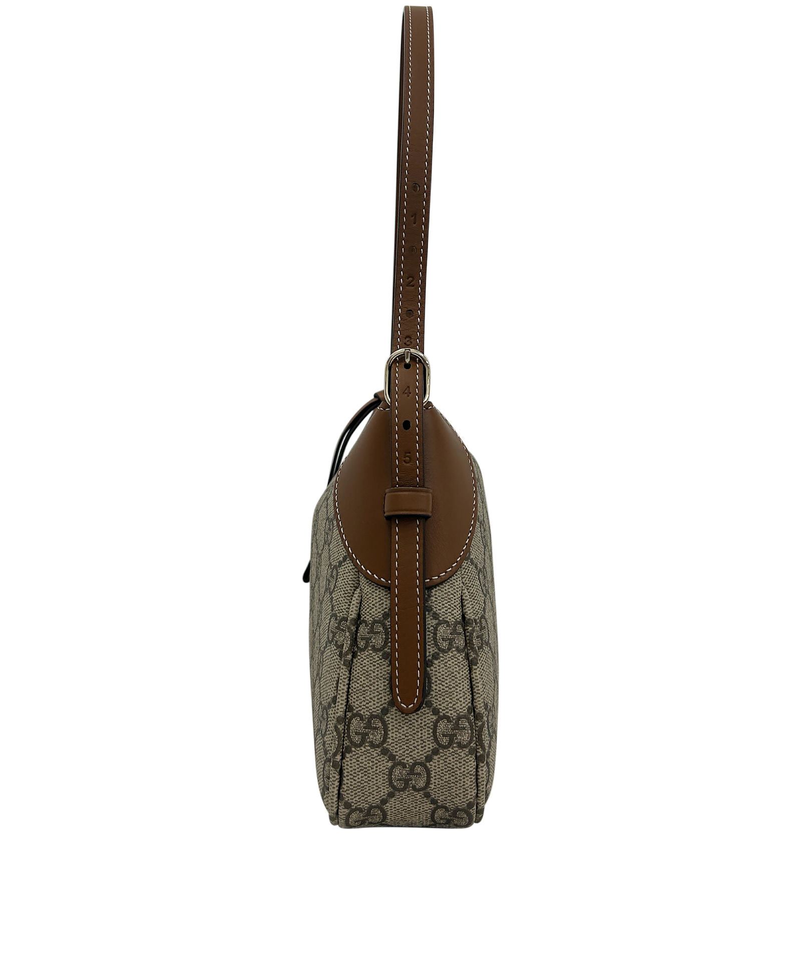 Emblem Small con Correa, 1.200&euro;, Bolso, Beige, Canvas - General, Vista lateral