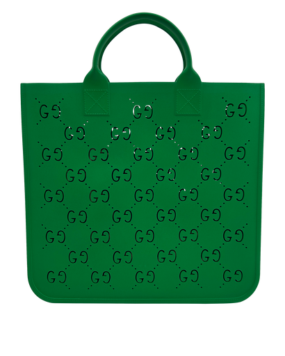 Tote, 420&euro;, Bolso, Verde, Polímero - Goma, Vista frontal