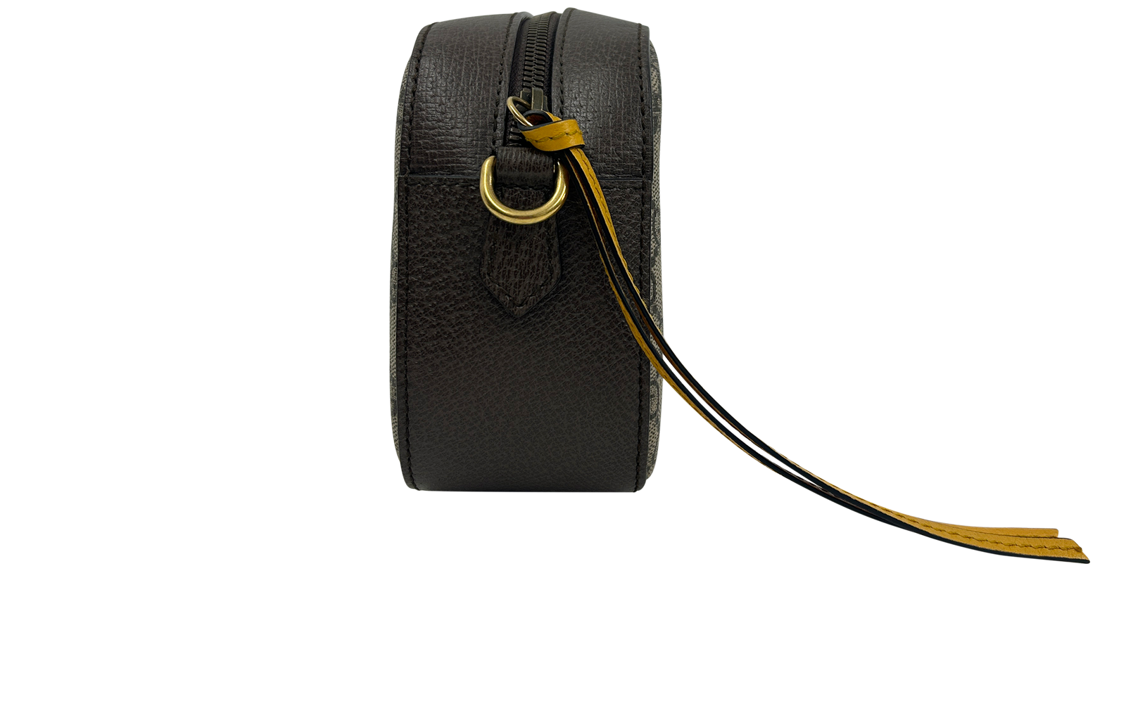 Camera Bag Tiger, 680&euro;, Bolso, Beige/Marrón, Canvas - General, Vista lateral