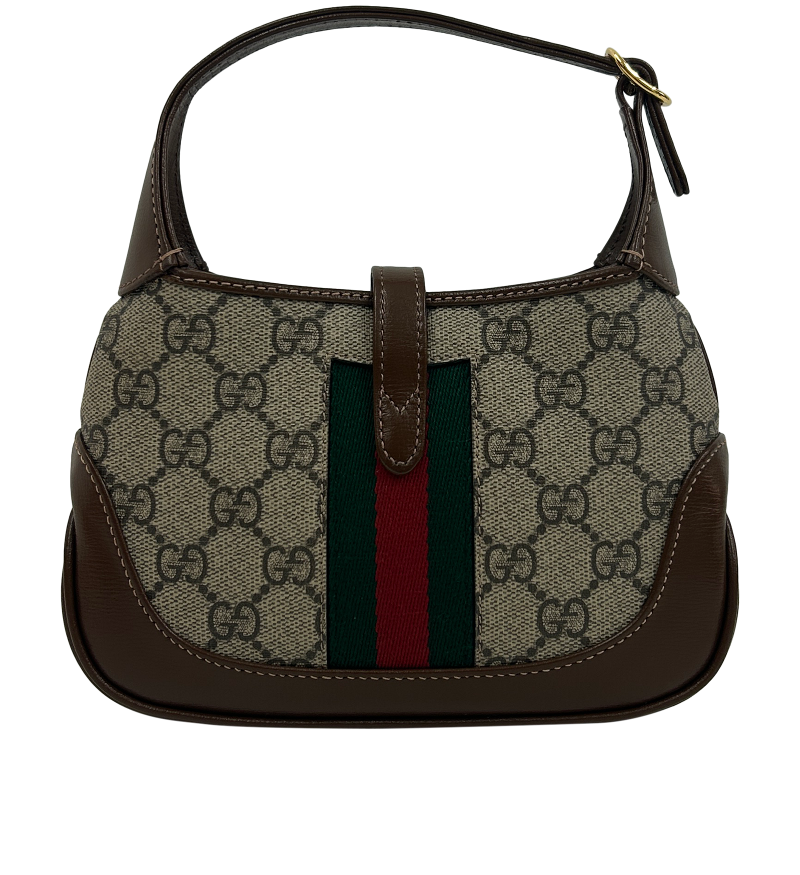 Jackie 1961 Mini, 1.300&euro;, Bolso, Marrón, Canvas - General, Vista trasera