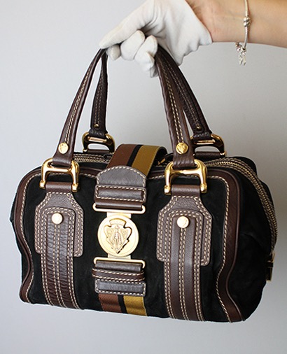 Bolso de mano, 250&euro;, Marrón, Cuero - Ante, Vista frontal