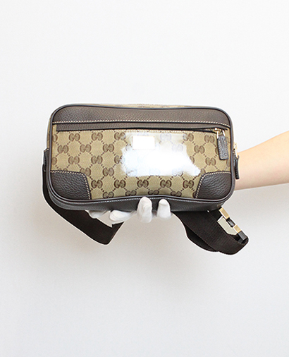 Cristal Riñónera, 260&euro;, Beige, Lona - General, Vista frontal