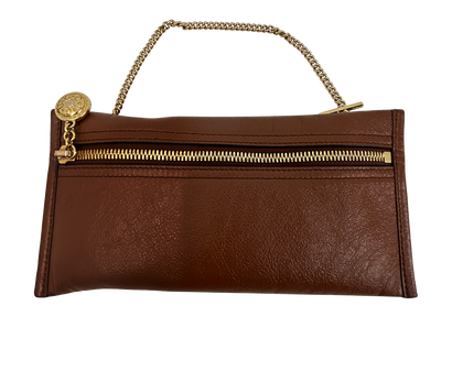 Clutch, 180&euro;, Bolso, Marrón, Animal - Piel, Vista frontal