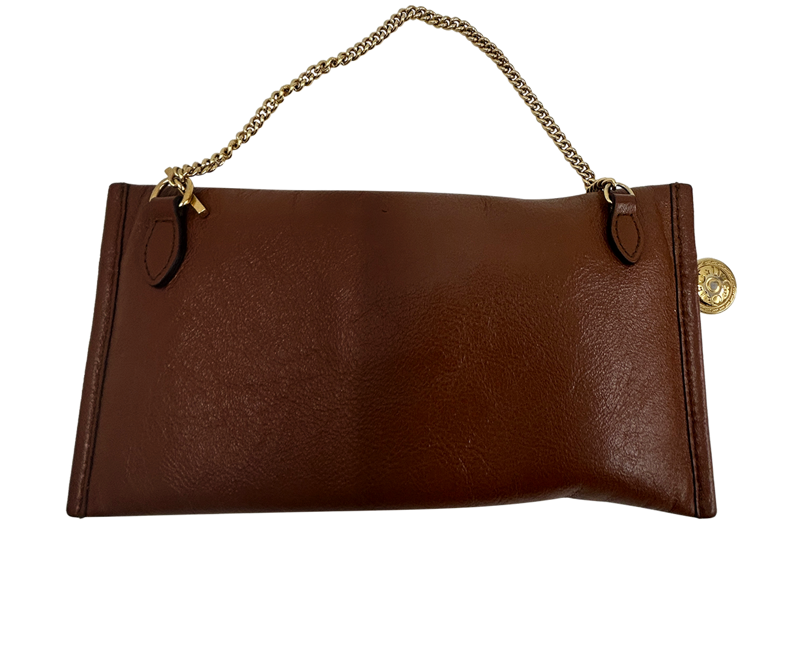 Clutch, 180&euro;, Bolso, Marrón, Animal - Piel, Vista trasera