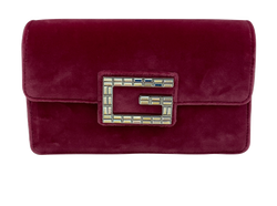 Crossbody Terciopelo, Cristal, 4, DB, 544242