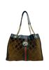 Raja Tiger Tote con Pochette, 490&euro;, Bolso, Marrón, Cuero - Ante, Vista frontal