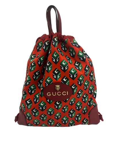 Mochila Neo, 520&euro;, Bolso, Naranja/Verde, Tejido - General, Vista frontal